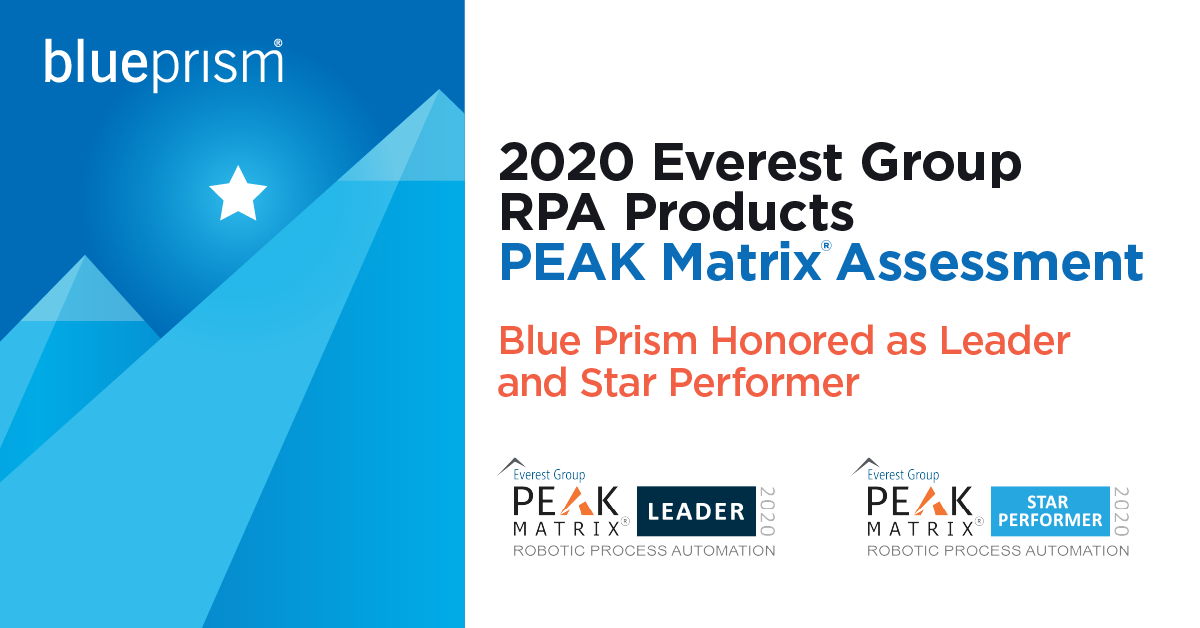2020 Everest RPA Products PEAK Matrix Assessment