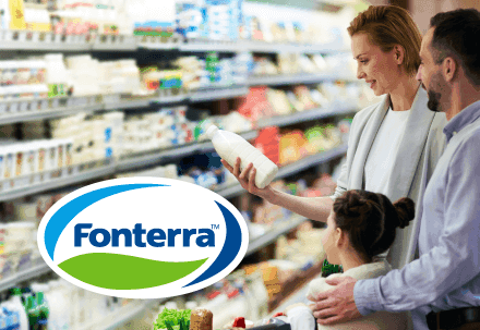 Family in Grocery Store Fonterra Thumbnail