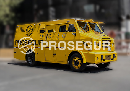 Thumbnail showing yellow truck with Prosegur logo