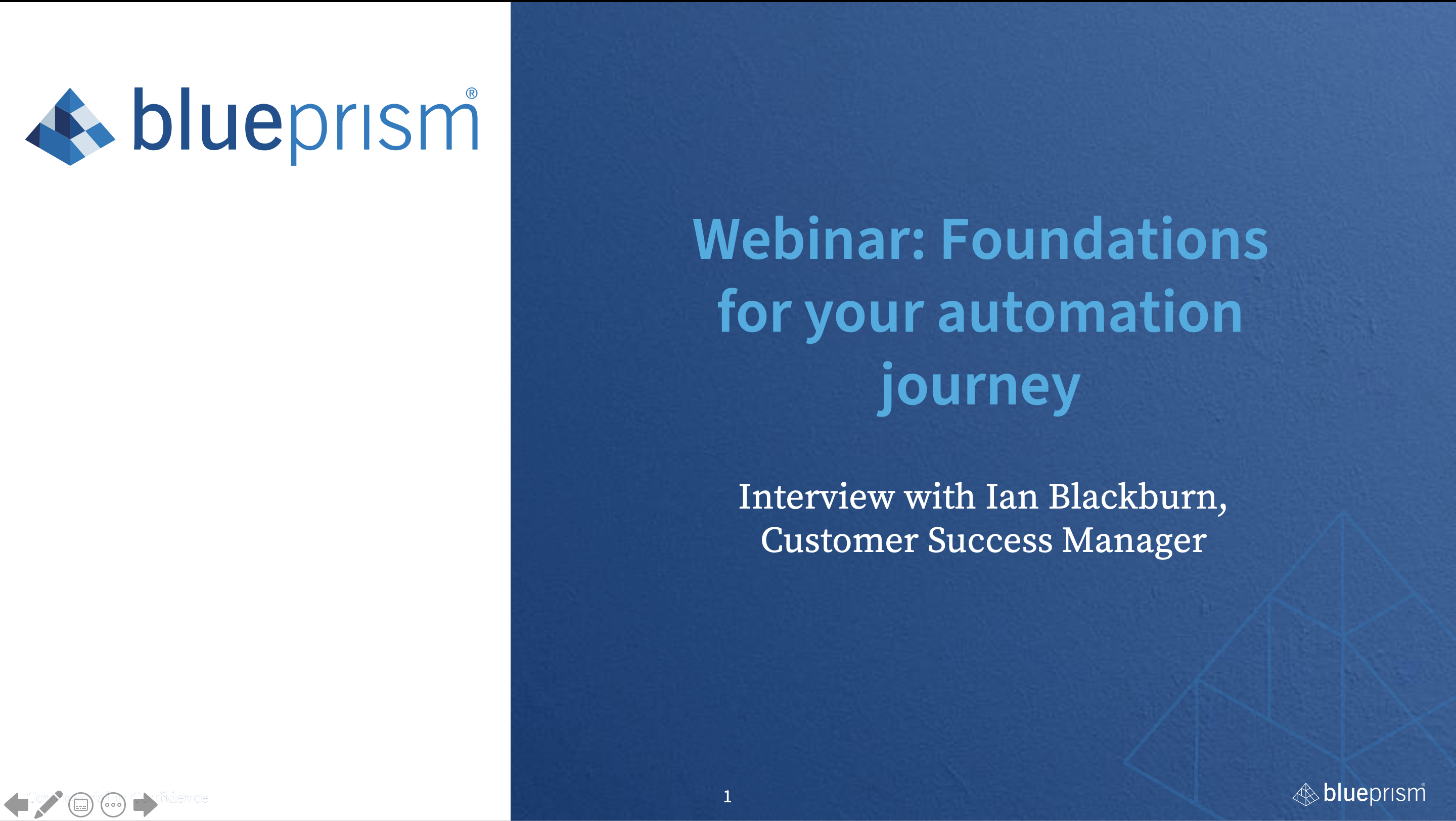 Foundation for your automation journey