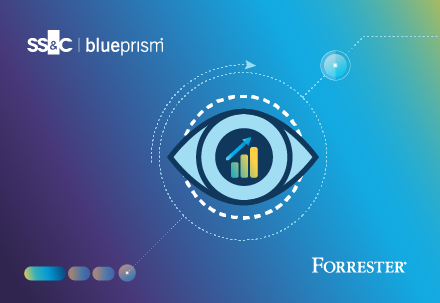 Forrester TEI Report abstract eye graphic
